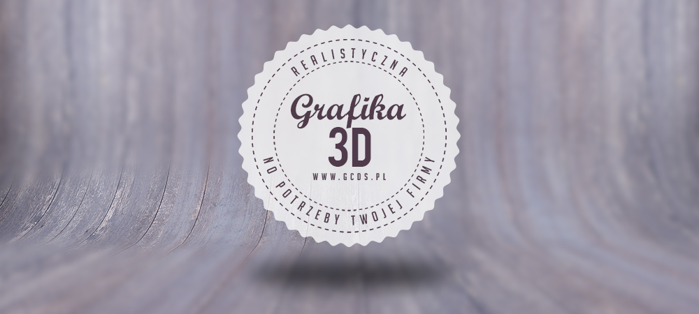 projektowanie grafiki 3d banner