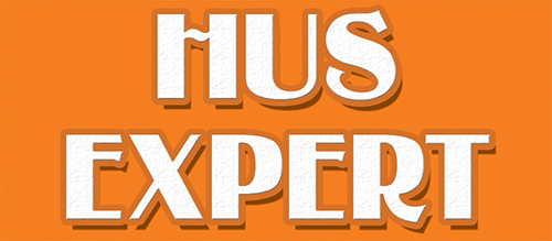 projekt logo dla firmy HUS EXPERT